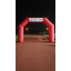 Rental 20ft hexogon Square Inflatable Arch with branding